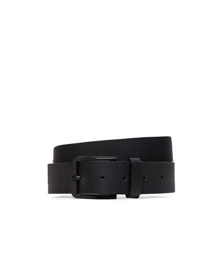 Calvin Klein Jeans Black Leather Belt