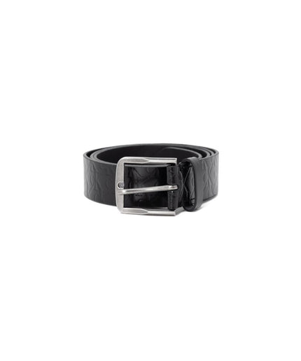 Calvin Klein Jeans Black Leather Belt