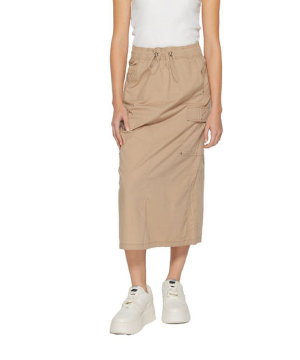 Street One Beige Cotton Skirt