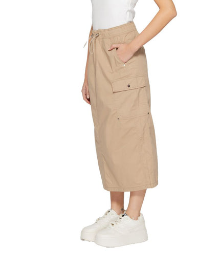 Street One Beige Cotton Skirt