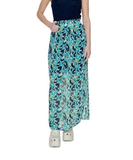 Morgan De Toi Turquoise Polyester Skirt