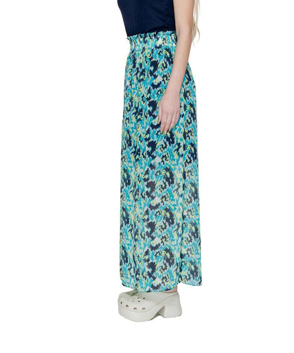 Morgan De Toi Turquoise Polyester Skirt