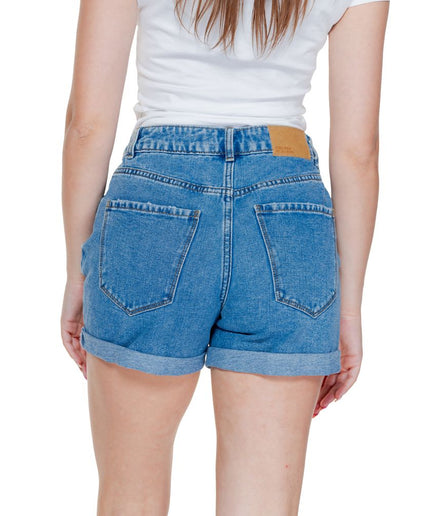 Vero Moda Light Blue Cotton Short