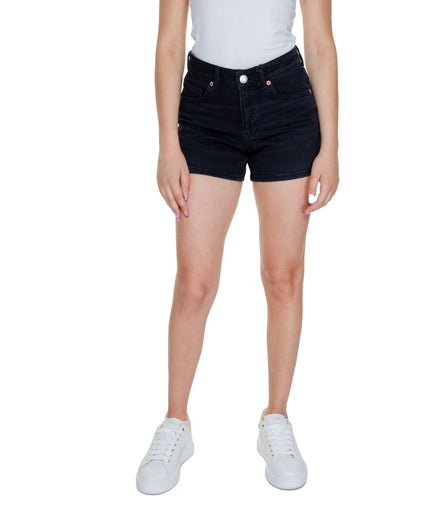 Vero Moda Black Cotton Short