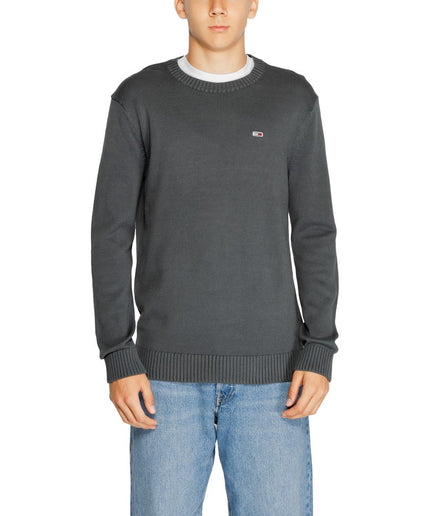 Tommy Hilfiger Jeans Gray Organic Cotton Sweater