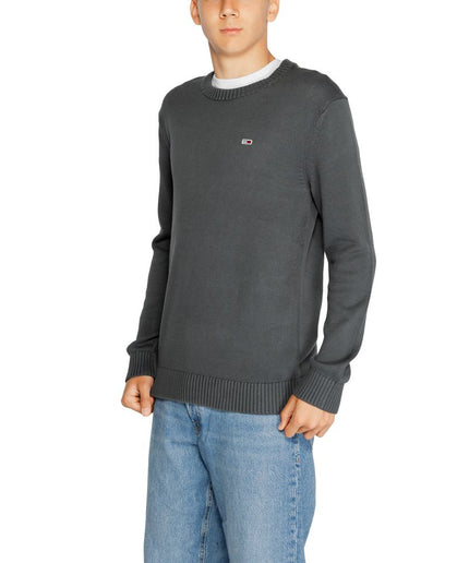 Tommy Hilfiger Jeans Gray Organic Cotton Sweater