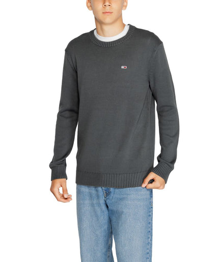 Tommy Hilfiger Jeans Gray Organic Cotton Sweater