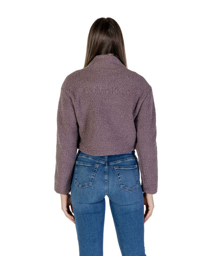 Calvin Klein Sport Purple Recycled Polyester Sweater