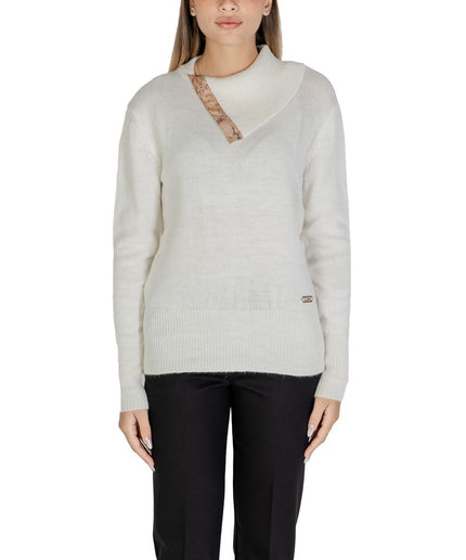 Alviero Martini Prima Classe White Viscose Sweater