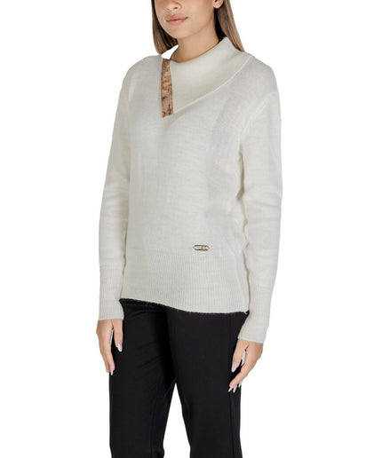 Alviero Martini Prima Classe White Viscose Sweater