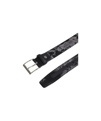 Alviero Martini Prima Classe Black Polyamide Belt