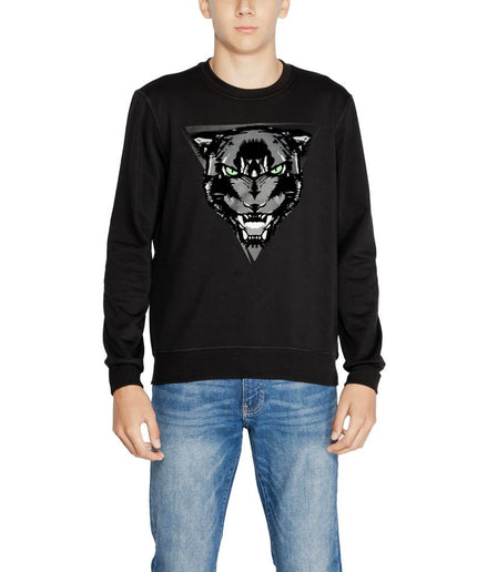 Antony Morato Black Cotton Sweater