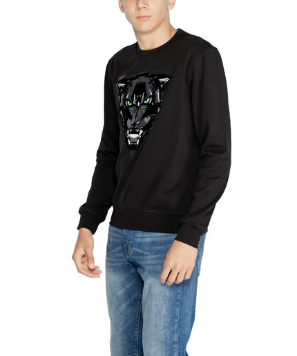 Antony Morato Black Cotton Sweater