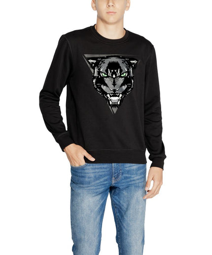 Antony Morato Black Cotton Sweater