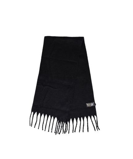 Antony Morato Black Polyester Scarf