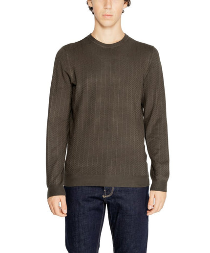 Antony Morato Green Viscose Sweater