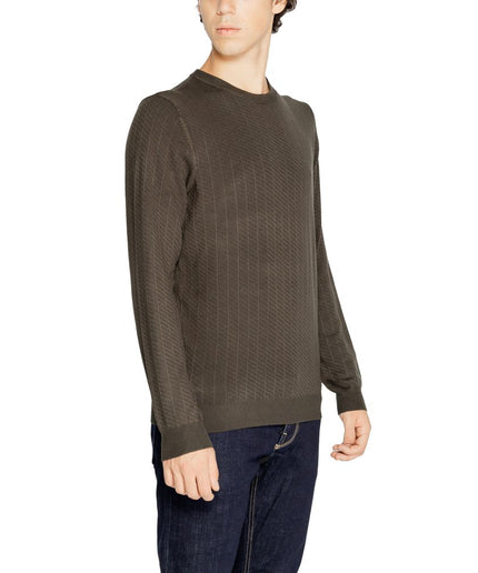 Antony Morato Green Viscose Sweater