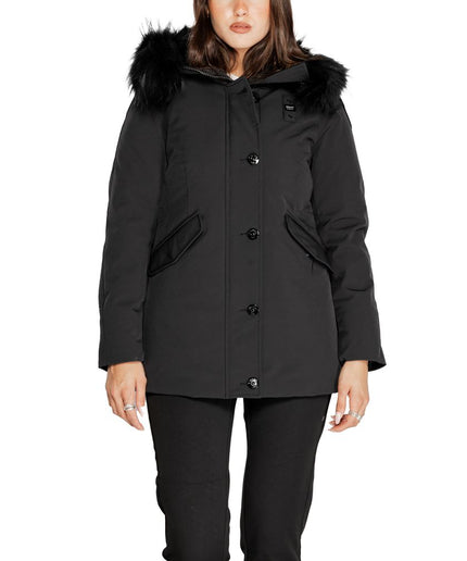 Blauer Black Polyester Jackets & Coat