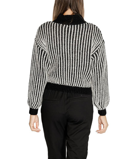 Jacqueline De Yong Black Polyester Sweater