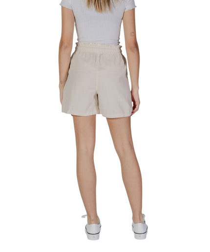 B.Young Beige Cotton Short