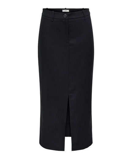 Jacqueline De Yong Gray Polyester Skirt