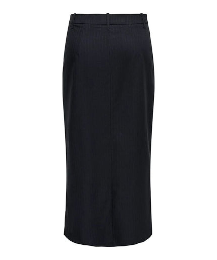 Jacqueline De Yong Gray Polyester Skirt