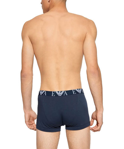 Emporio Armani Underwear Blue Cotton Underwear