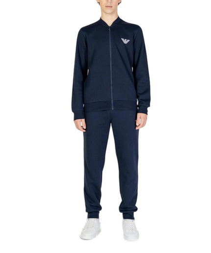 Emporio Armani Underwear Blue Cotton Sweatsuit