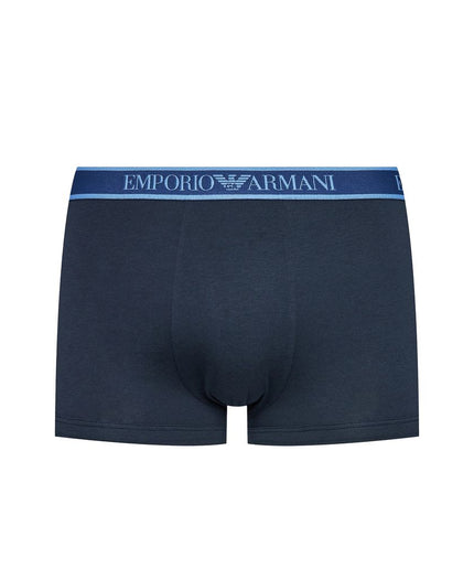 Emporio Armani Underwear Blue Cotton Underwear