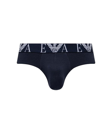 Emporio Armani Underwear Blue Cotton Underwear