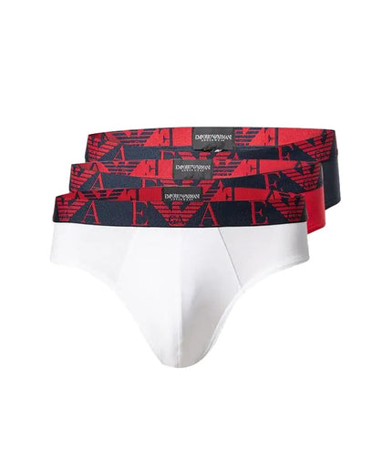 Emporio Armani Underwear Red Cotton Underwear