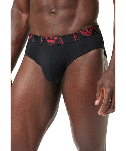 Emporio Armani Underwear Red Cotton Underwear