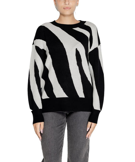 Vero Moda Black Viscose Sweater