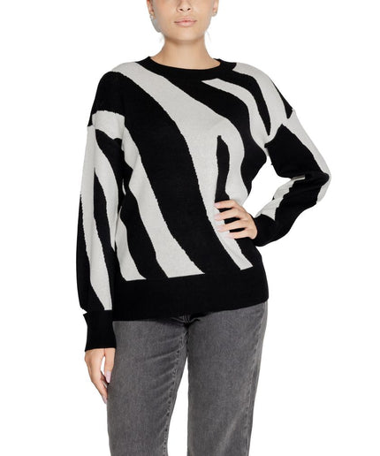 Vero Moda Black Viscose Sweater