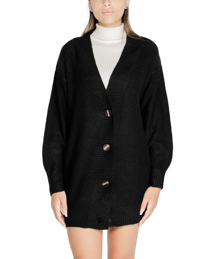 Jacqueline De Yong Black Polyester Sweater