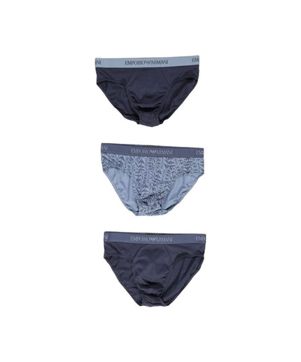 Emporio Armani Underwear Blue Polyester Underwear