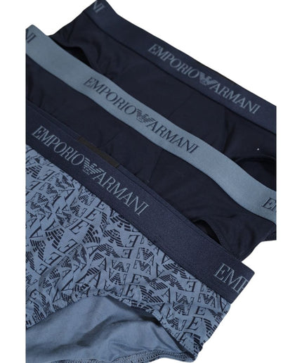 Emporio Armani Underwear Blue Polyester Underwear