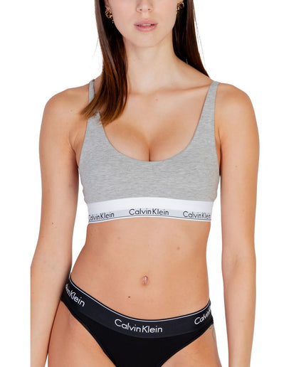 Calvin Klein Underwear Gray Cotton Underwear