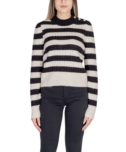 Vero Moda Beige Polyester Sweater