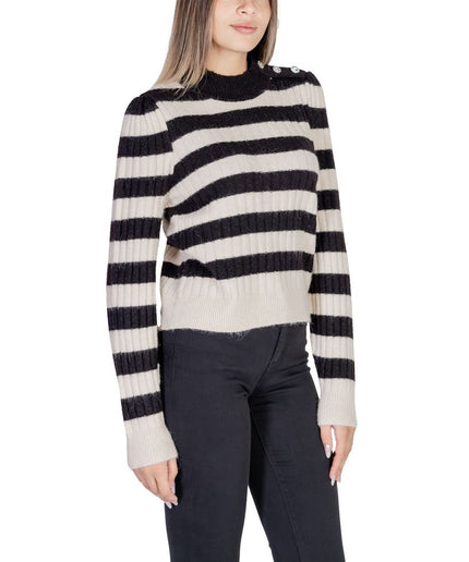 Vero Moda Beige Polyester Sweater