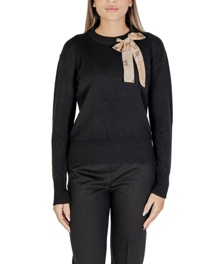 Alviero Martini Prima Classe Black Polyester Sweater