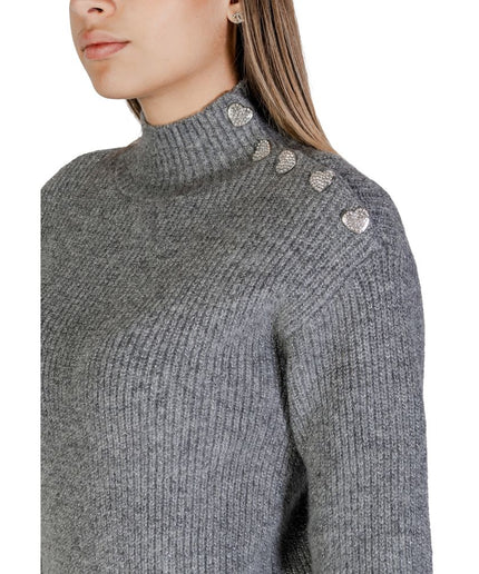 Morgan De Toi Gray Polyester Sweater