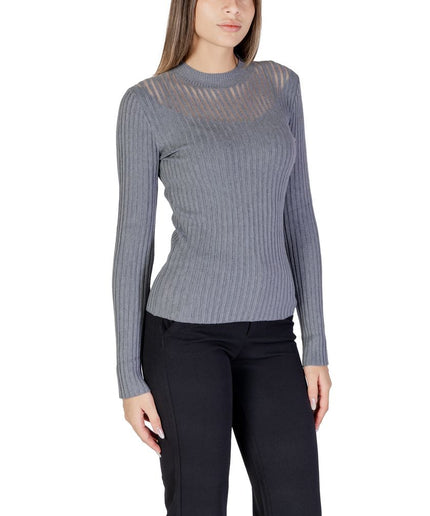 Morgan De Toi Gray Viscose Tops & T-Shirt