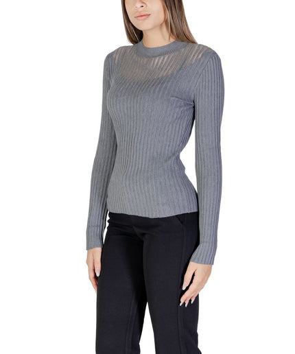 Morgan De Toi Gray Viscose Tops & T-Shirt