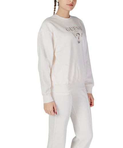 Guess Active Cream Polyester Sweater