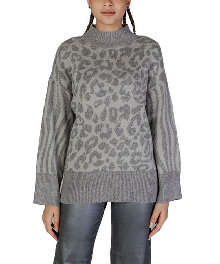 Vero Moda Gray Acrylic Sweater