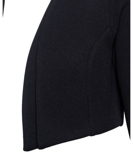 Rinascimento Black Polyester Suits & Blazer