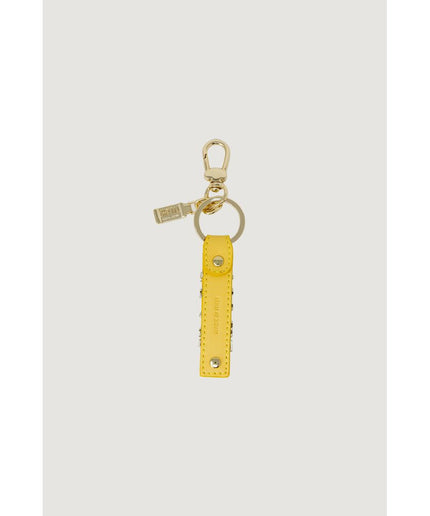 Alviero Martini Prima Classe Yellow Leather Keychain