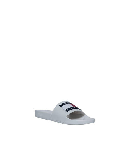 Tommy Hilfiger Jeans Cream Polyethylene Sandal