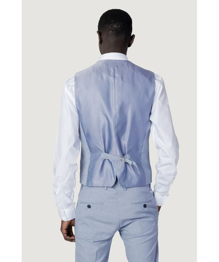 Antony Morato Blue Polyester Vest